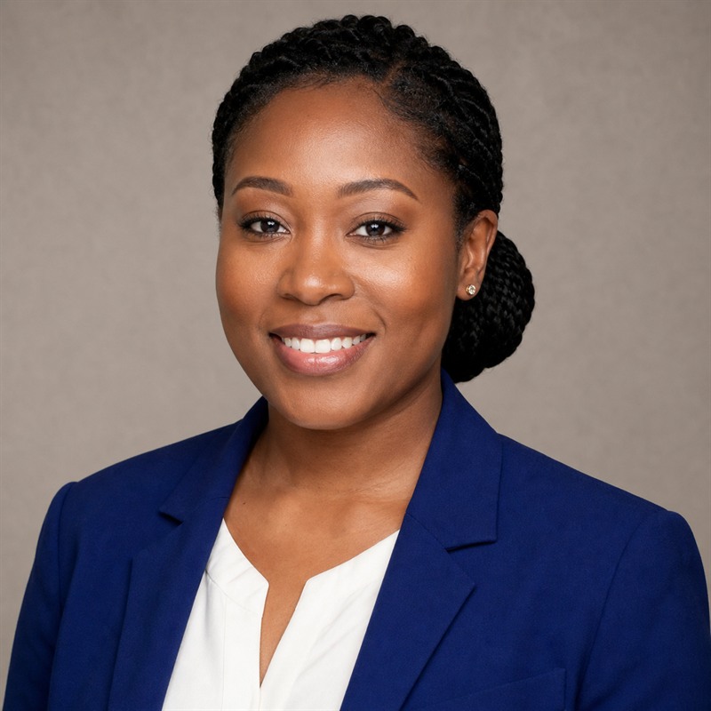Professional headshot of Amara Okafor